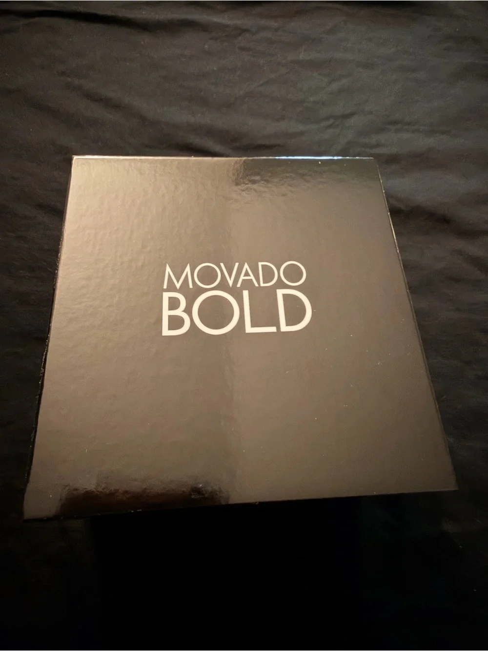 Movado Bold Men's All-Black Stainless Steel Watch